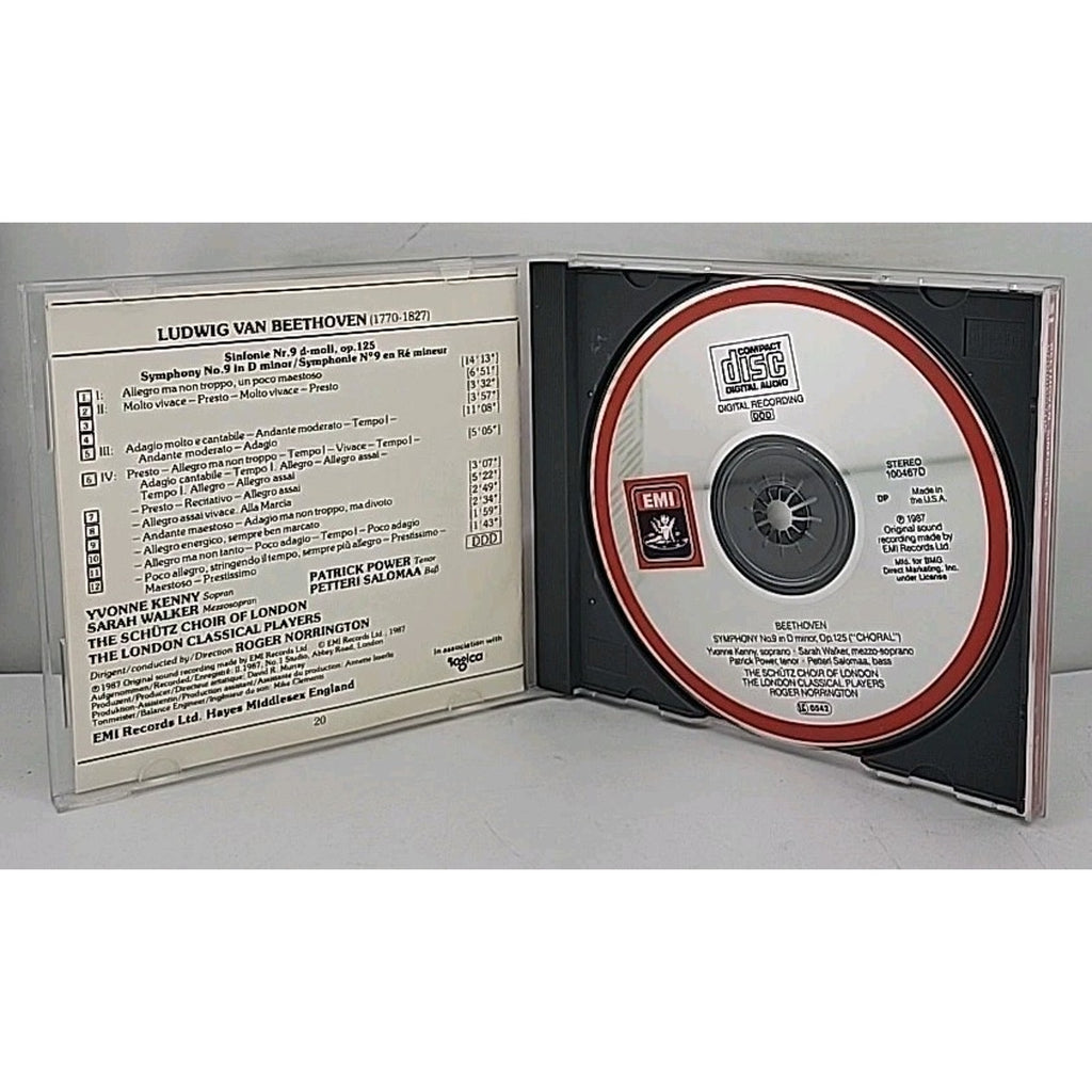 Beethoven Symphony No 9, Roger Norrington (EMI CD)