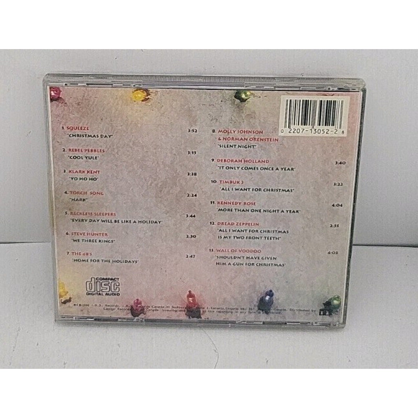 Just in Time for Christmas by Various Artists (CD, Sep-1990, I.R.S. Records...