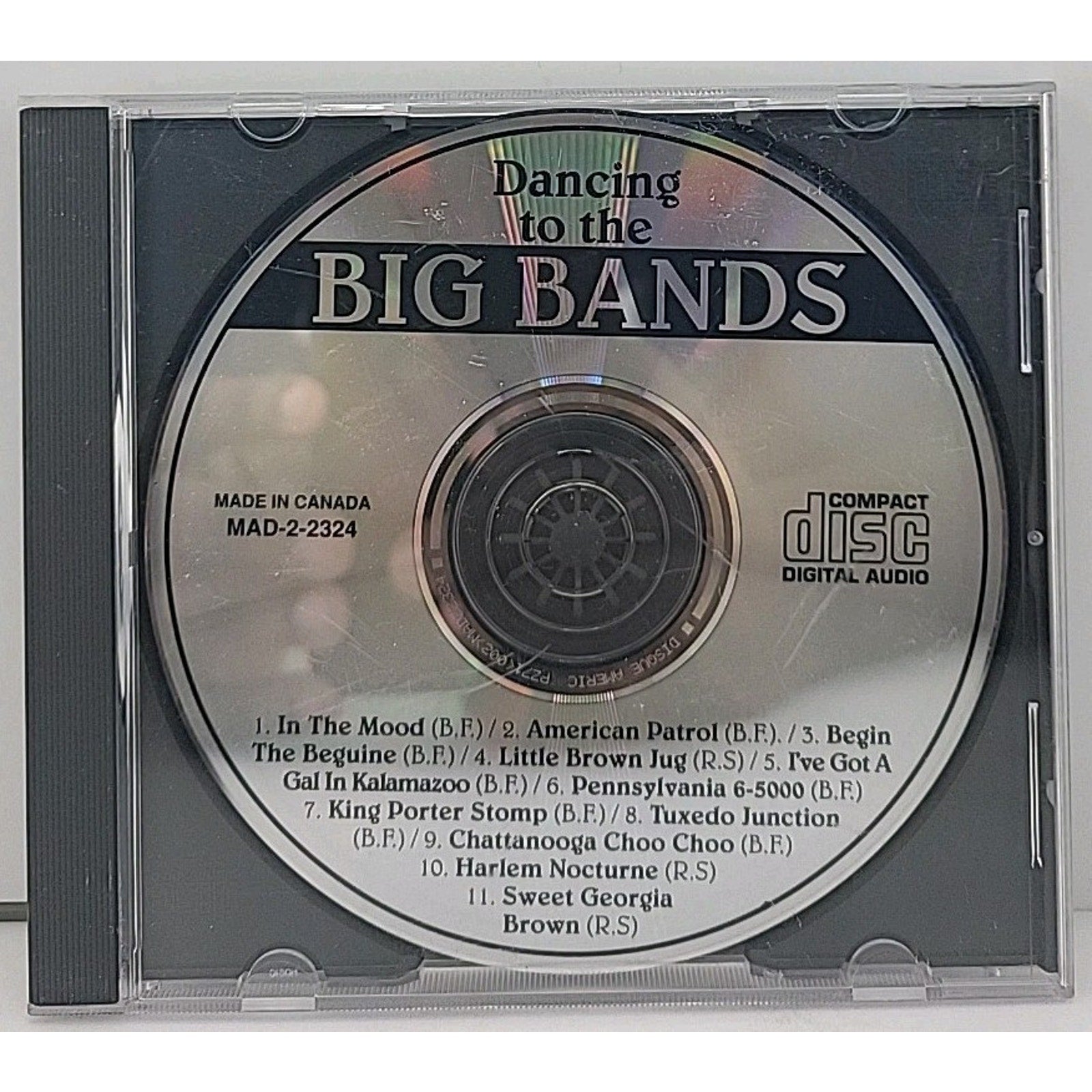 Dancing To The Big Bands CD