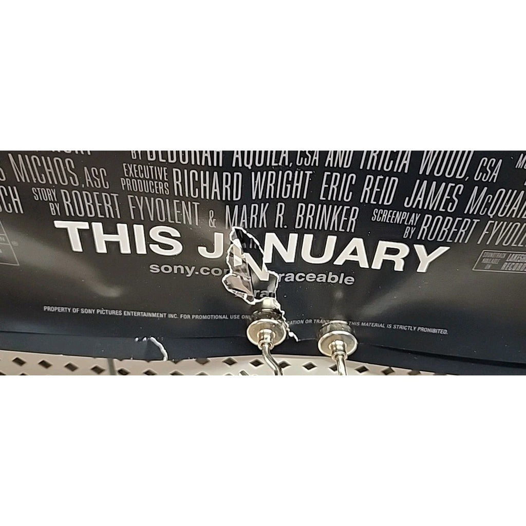 Untraceable Original 27"x 40" Movie Poster 2008 Movie Theatre Mirror Promo