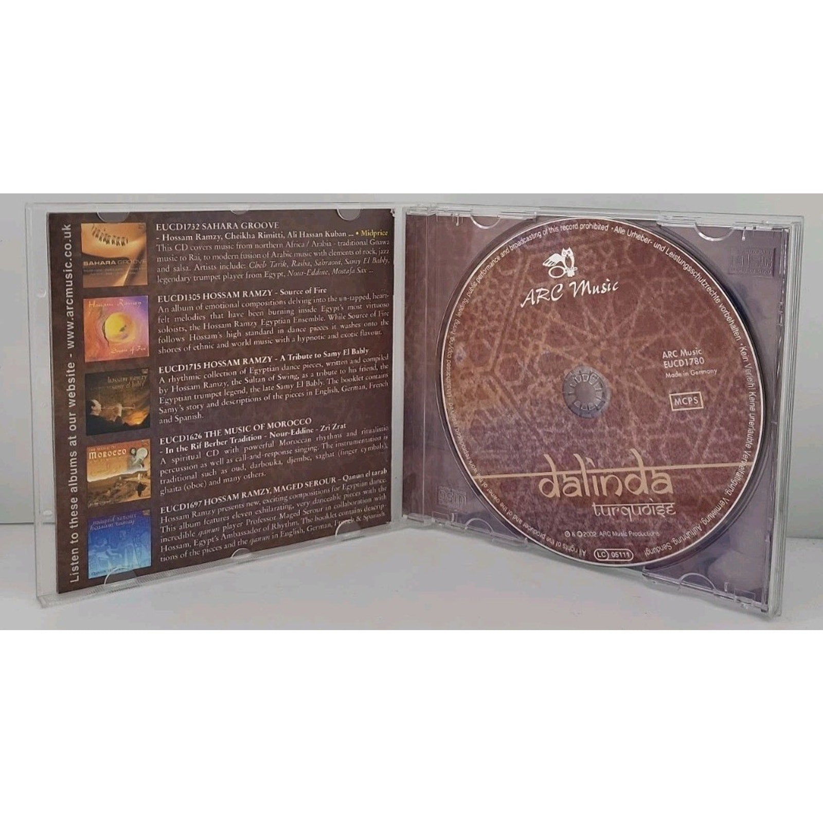 Turquoise by Dalinda (CD, Feb-2003, Arc Music)