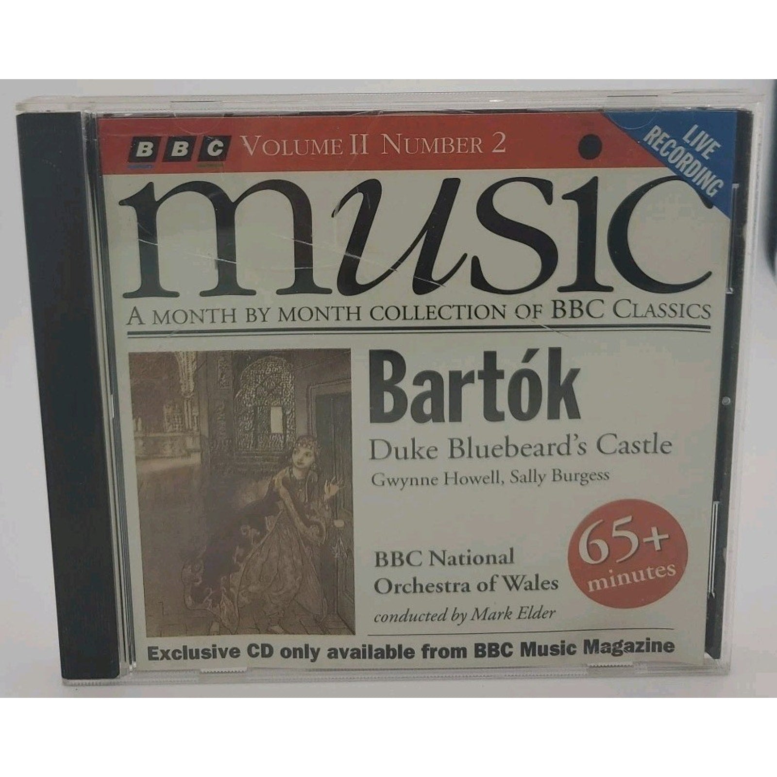 Bartok! ~Duke Bluebeard's Castle! ~CD ~9 Tracks ~BBC Music Volume II No.2 ~1993