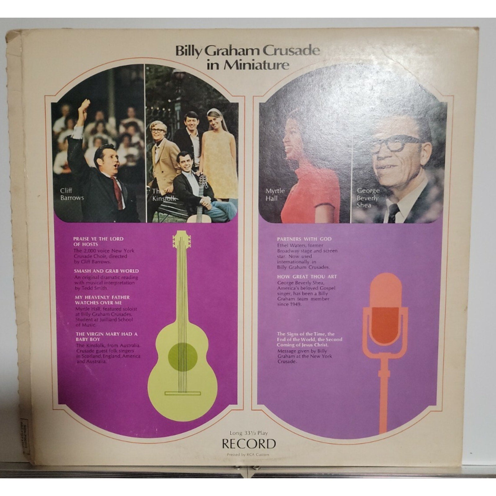 Various – Billy Graham Crusade In Miniature (Vinyl)
