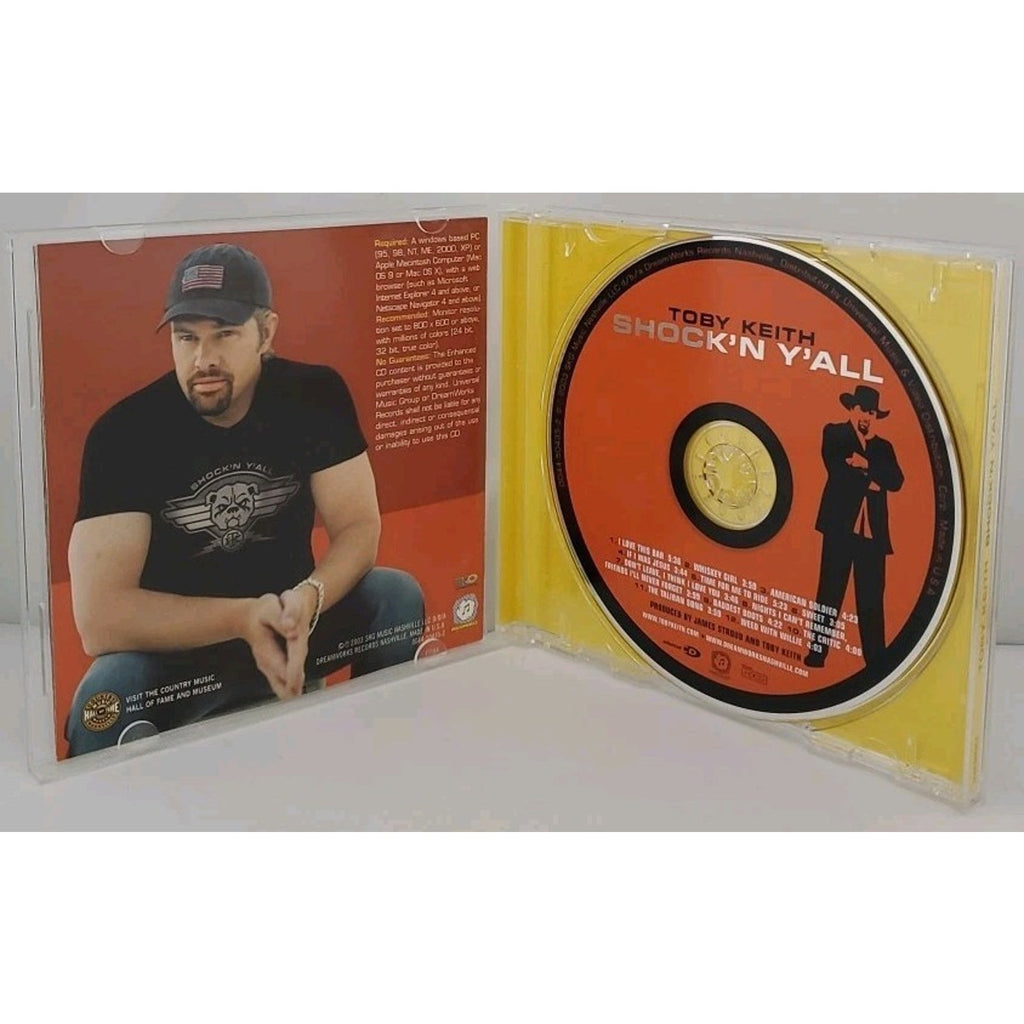 Shock'n Y'all by Toby Keith (CD, 2003)