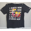 Nickelodeon Hey Arnold Black Tee Shirt Unisex Medium Cotton/polyester