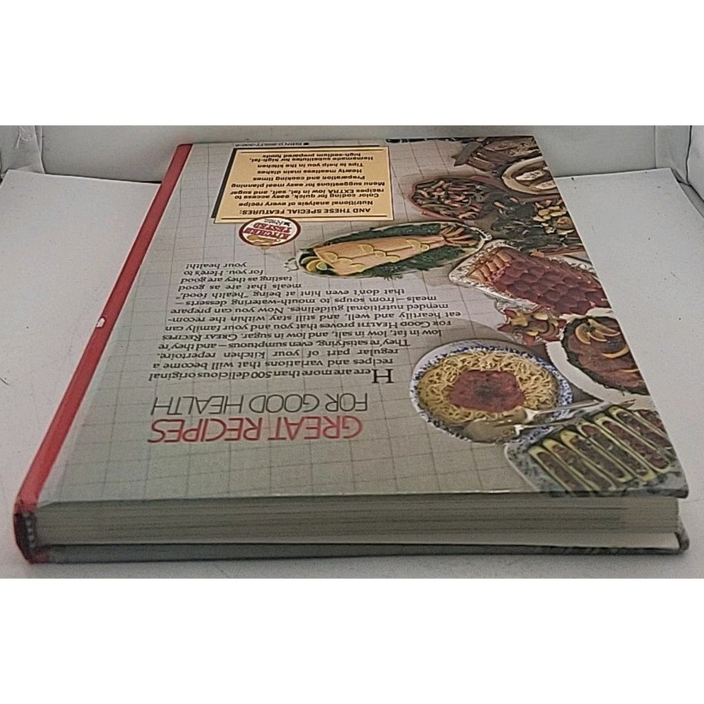 Great Recipes for Good Health by Reader's Digest Editors (1989, Hardcover)