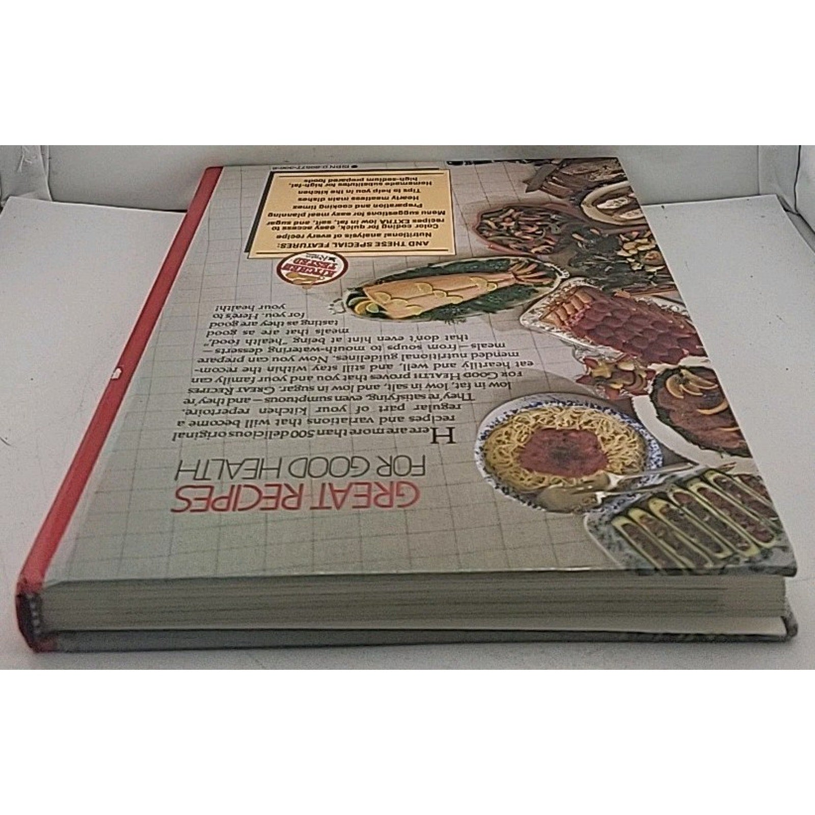 Great Recipes for Good Health by Reader's Digest Editors (1989, Hardcover)