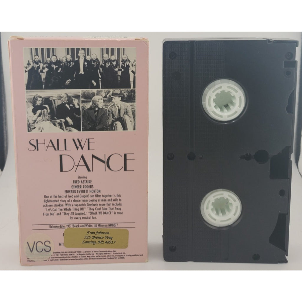 Shall We Dance (VHS)