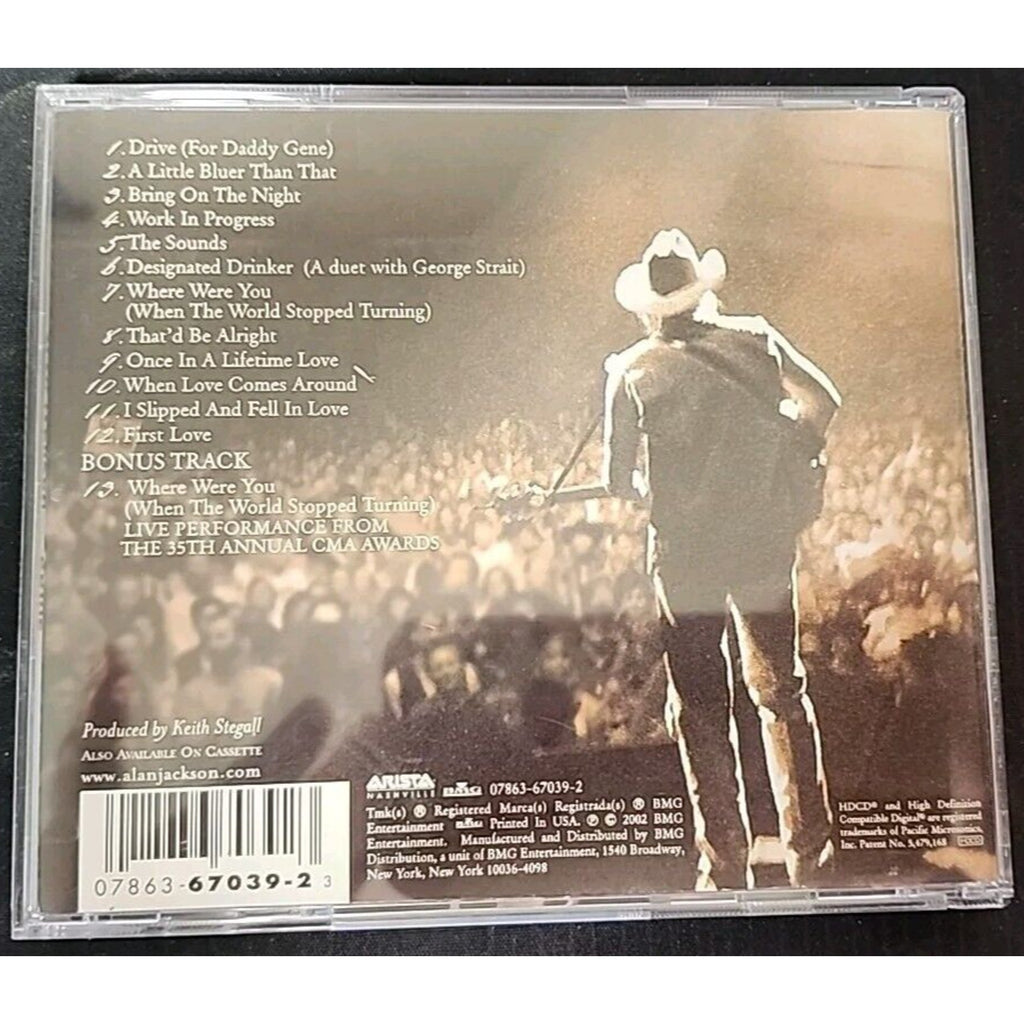 Drive by Alan Jackson (CD, Jan-2002, Arista)