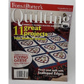 Fons & Porter's Love Of Quilting Magazine Scalloped Edges Jan / Feb, 2010