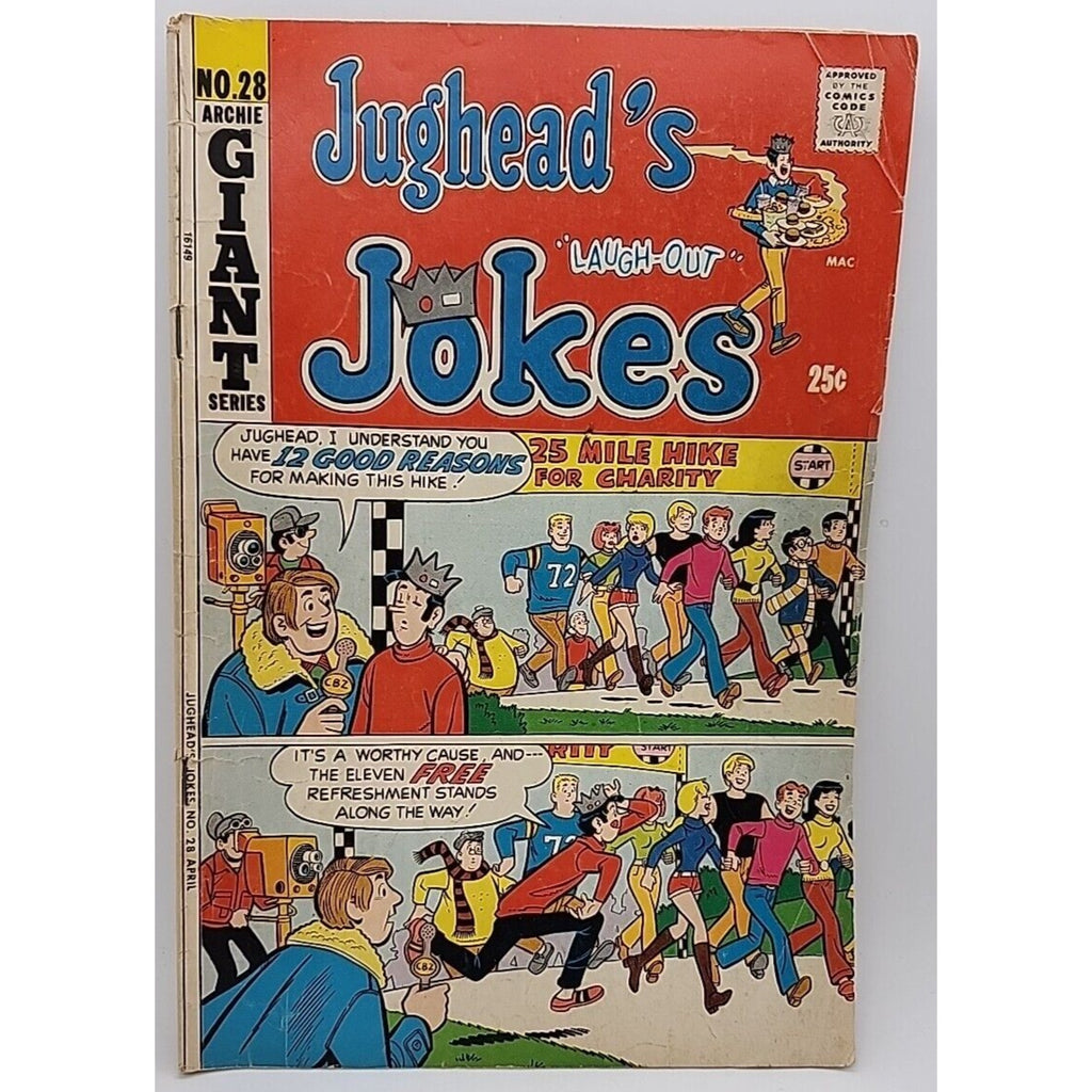 Archie Comics Jughead's Laugh Out Jokes #28