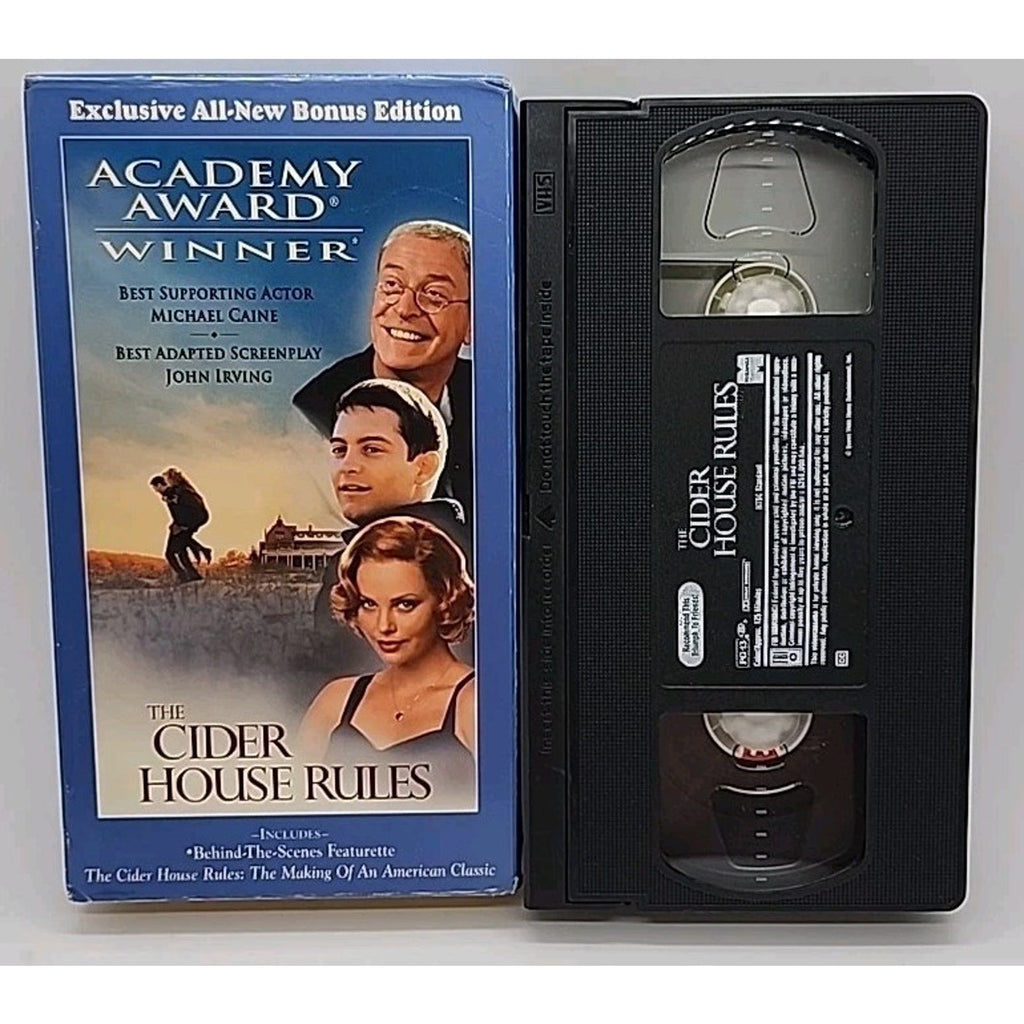 The Cider House Rules (VHS, 2000, Bonus Edition)