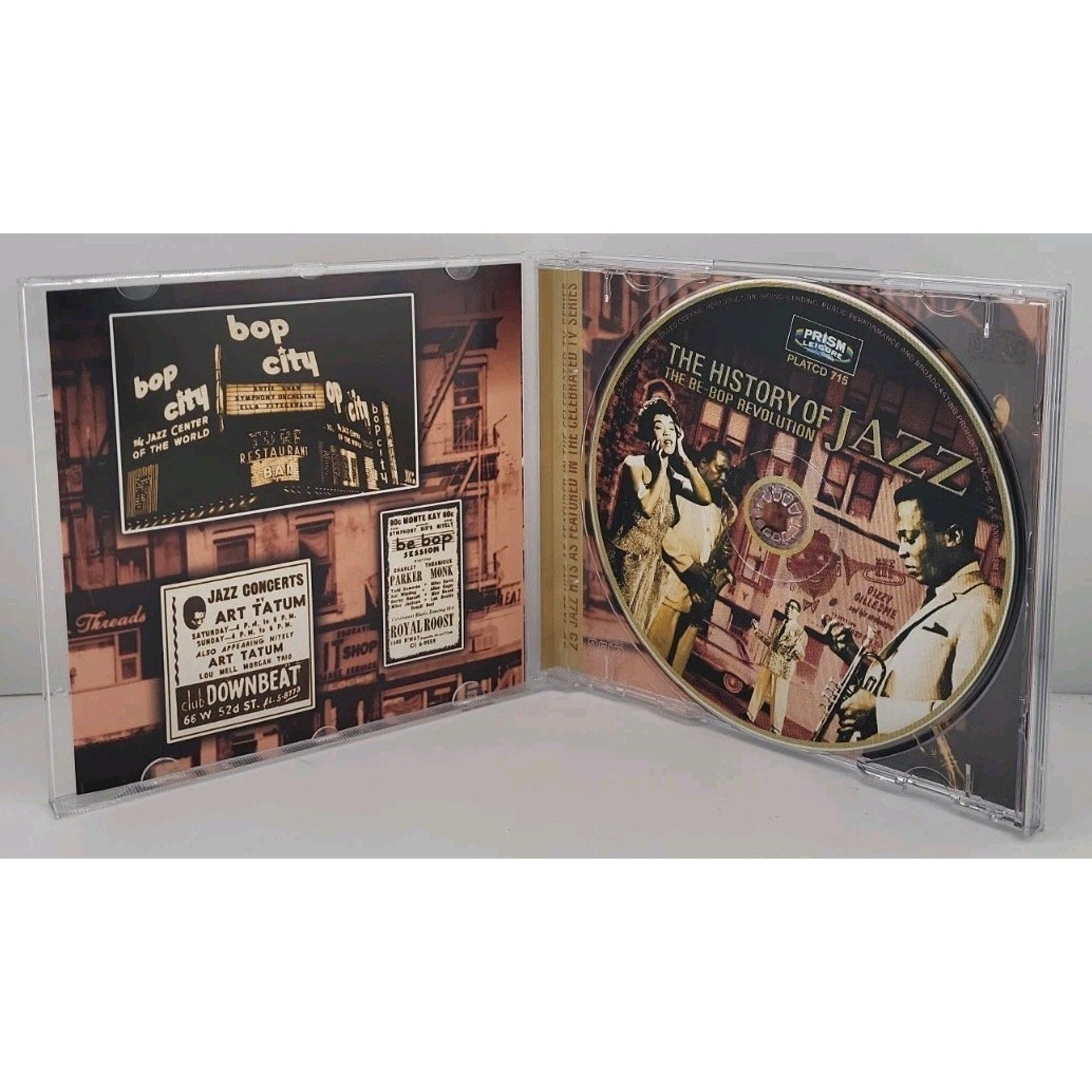 The History of Jazz: The Be-Bop Revolution by Various Artists (CD, Dec-2001,...