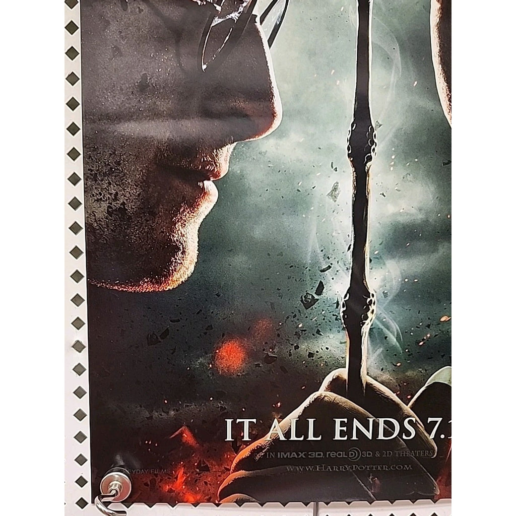Harry Potter and the Deathly Hallows: Part 2 (2011) Orig DS Movie Poster 11.5x18