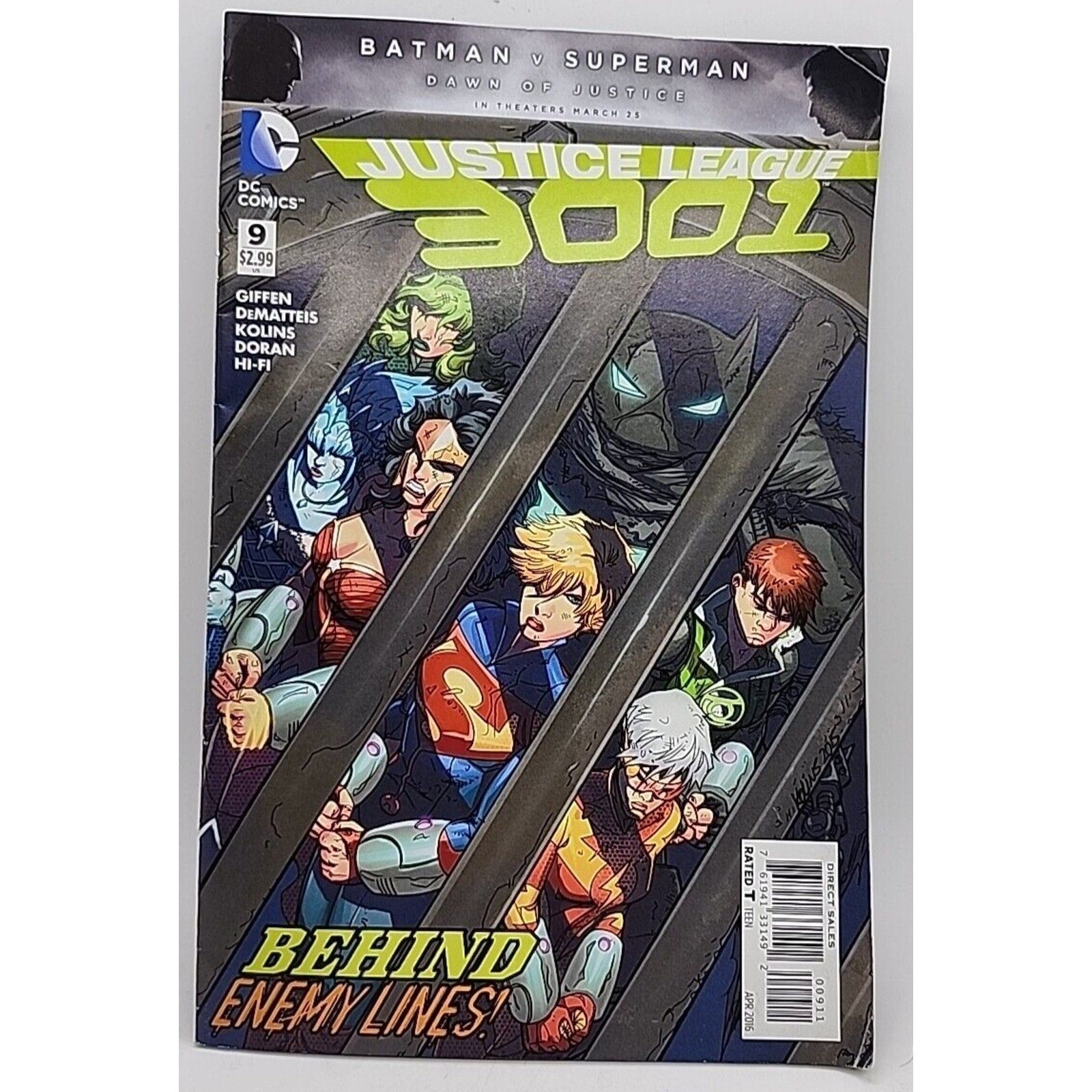 Justice League 3001 #9 2016 DC Comics