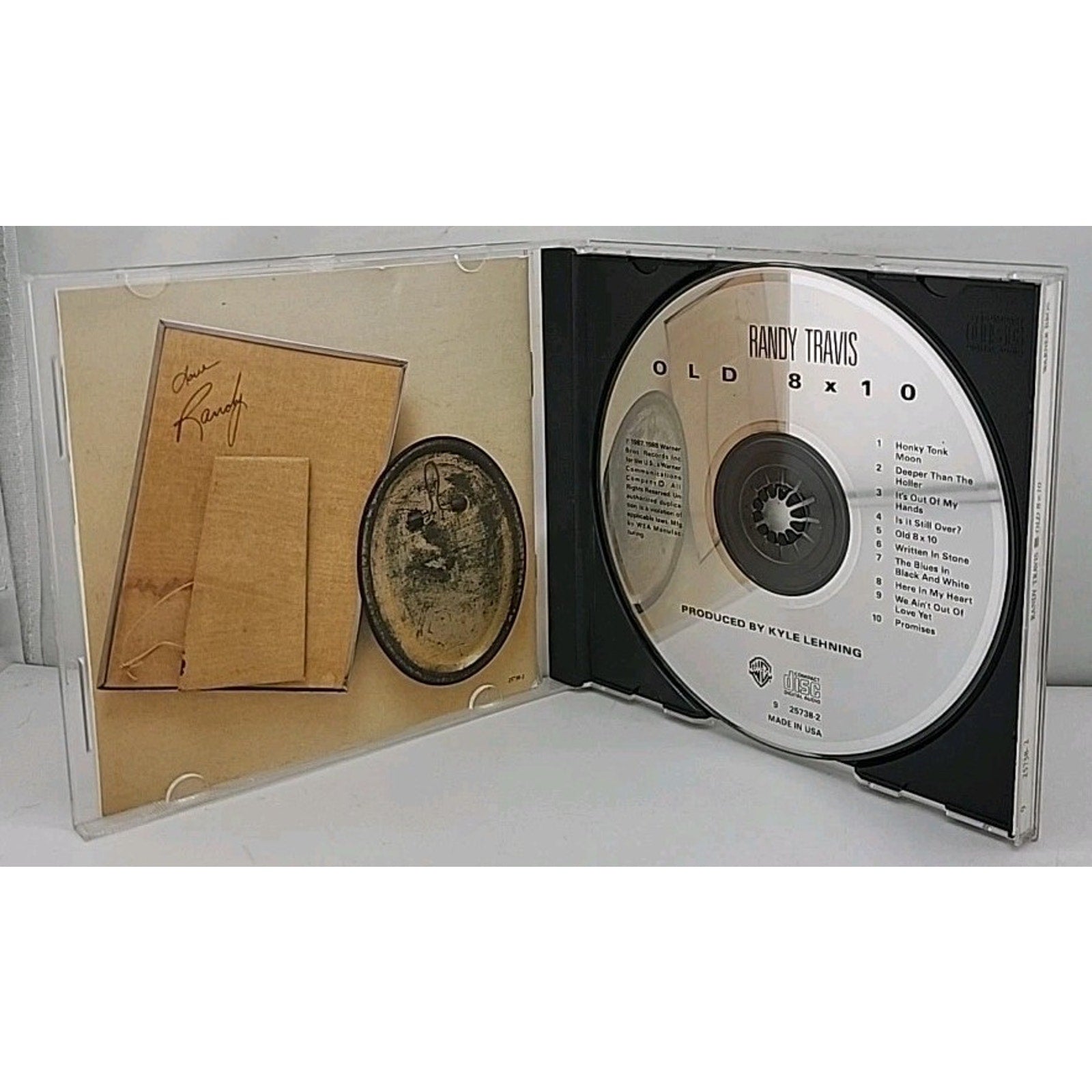 Old 8x10 by Randy Travis (CD, 1990)