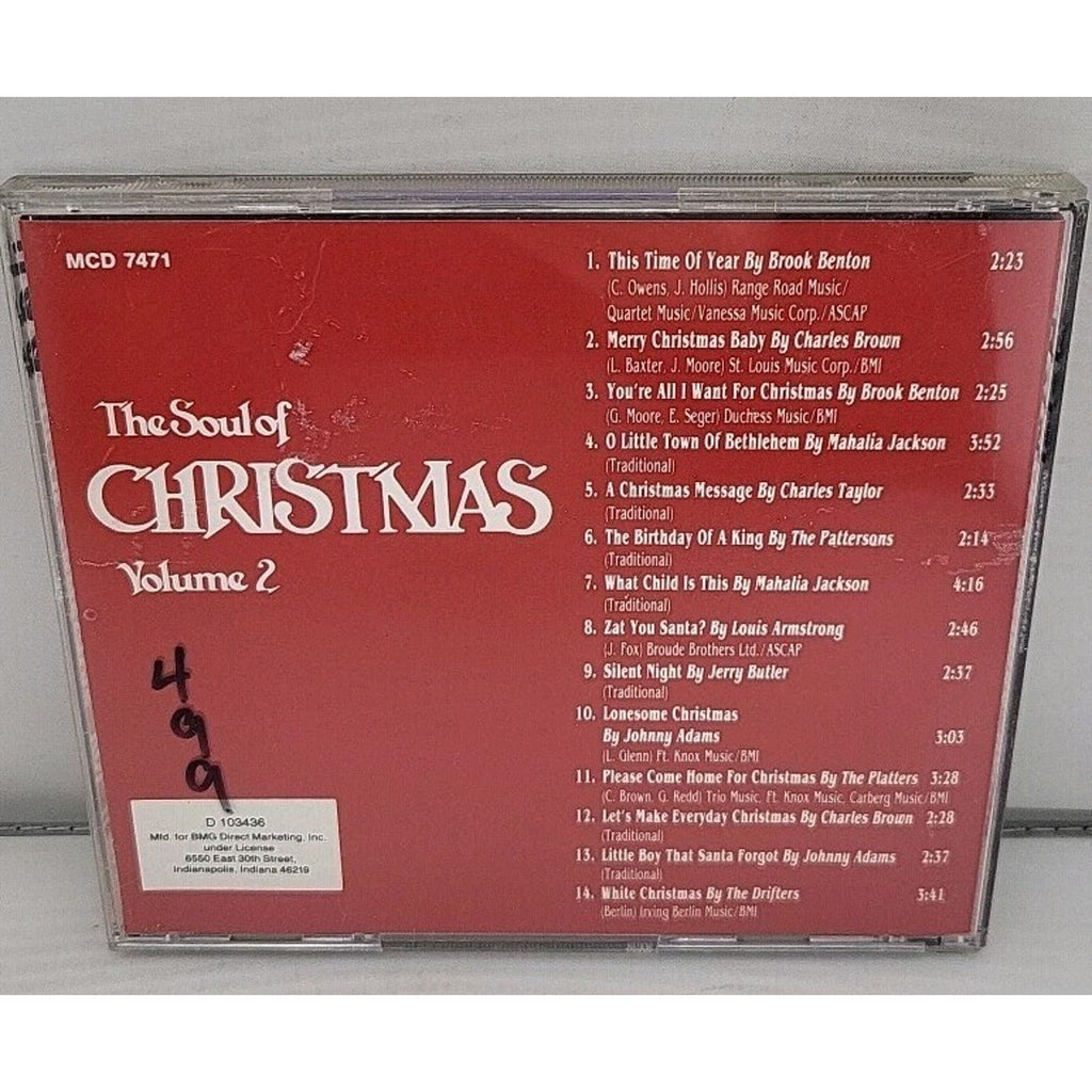 The Soul Of Christmas, Vol. II CD
