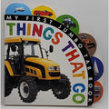 Things That Go by Tiger Tales (2014, Children's Board Books)