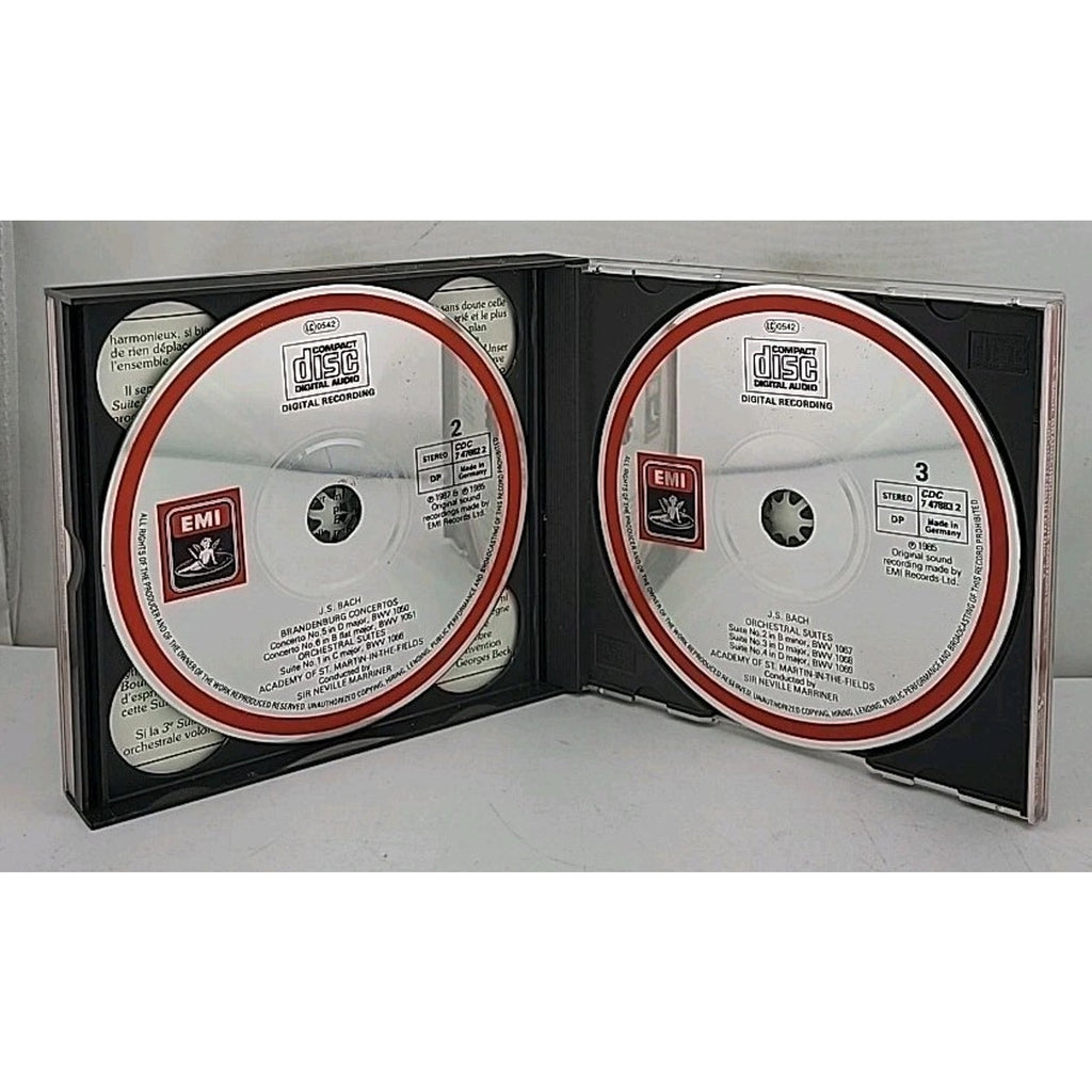 J.S. Bach - Brandenburgische Konzerte Nos. 1-6 - Orchestersuiten Nos. 1-4 3 CDs