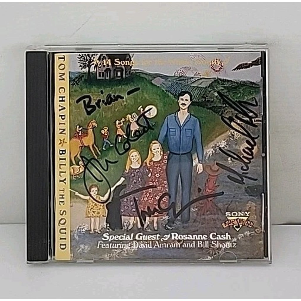 Billy the Squid by Tom Chapin (CD, Mar-1992) *Signed*