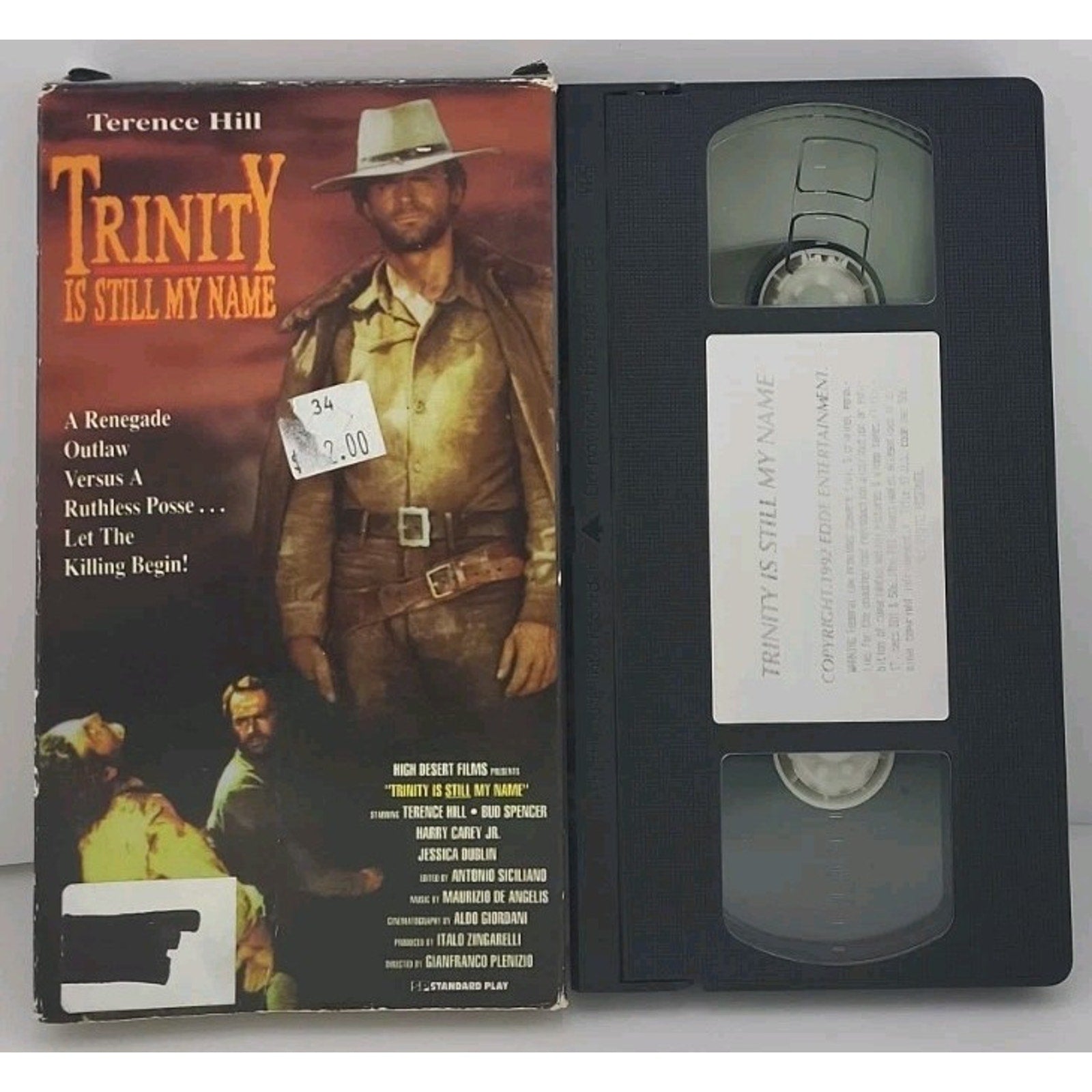 1971 Trinity Is Still My Name 1994 VHS Starring Terrence Hill
