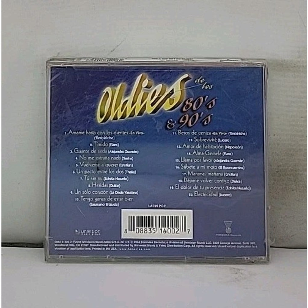 Oldies De Los 80s & 90s by Various (CD, 2004) *Brand New*