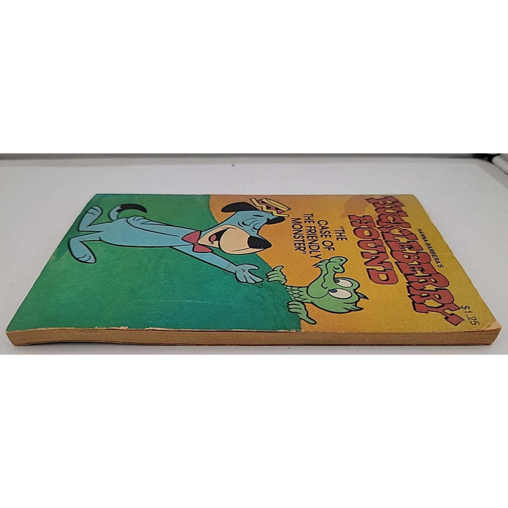 Huckleberry Hound The Case Of The Friendly Monster Paperback Book Hanna Barbera