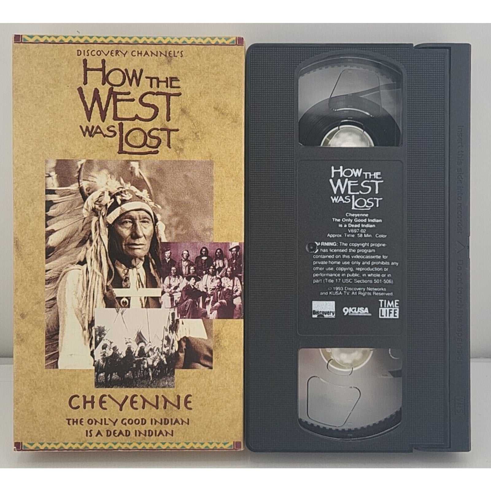 How the West Was Lost: Cheyenne - The Only Good Indian is a Dead Indian VHS