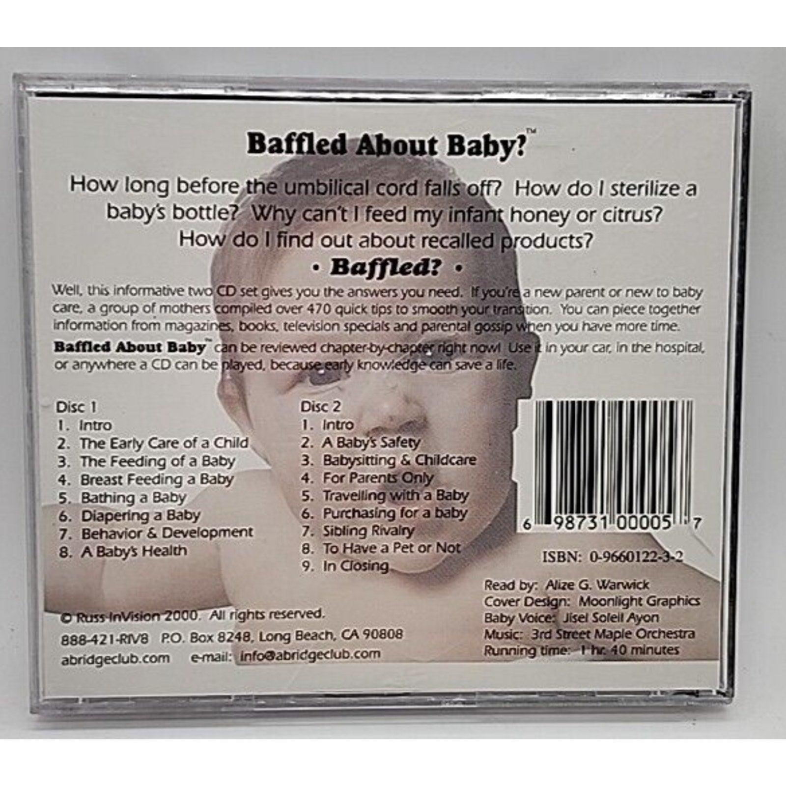 Baffled about Baby? by Abridge Club (CD, 2003)