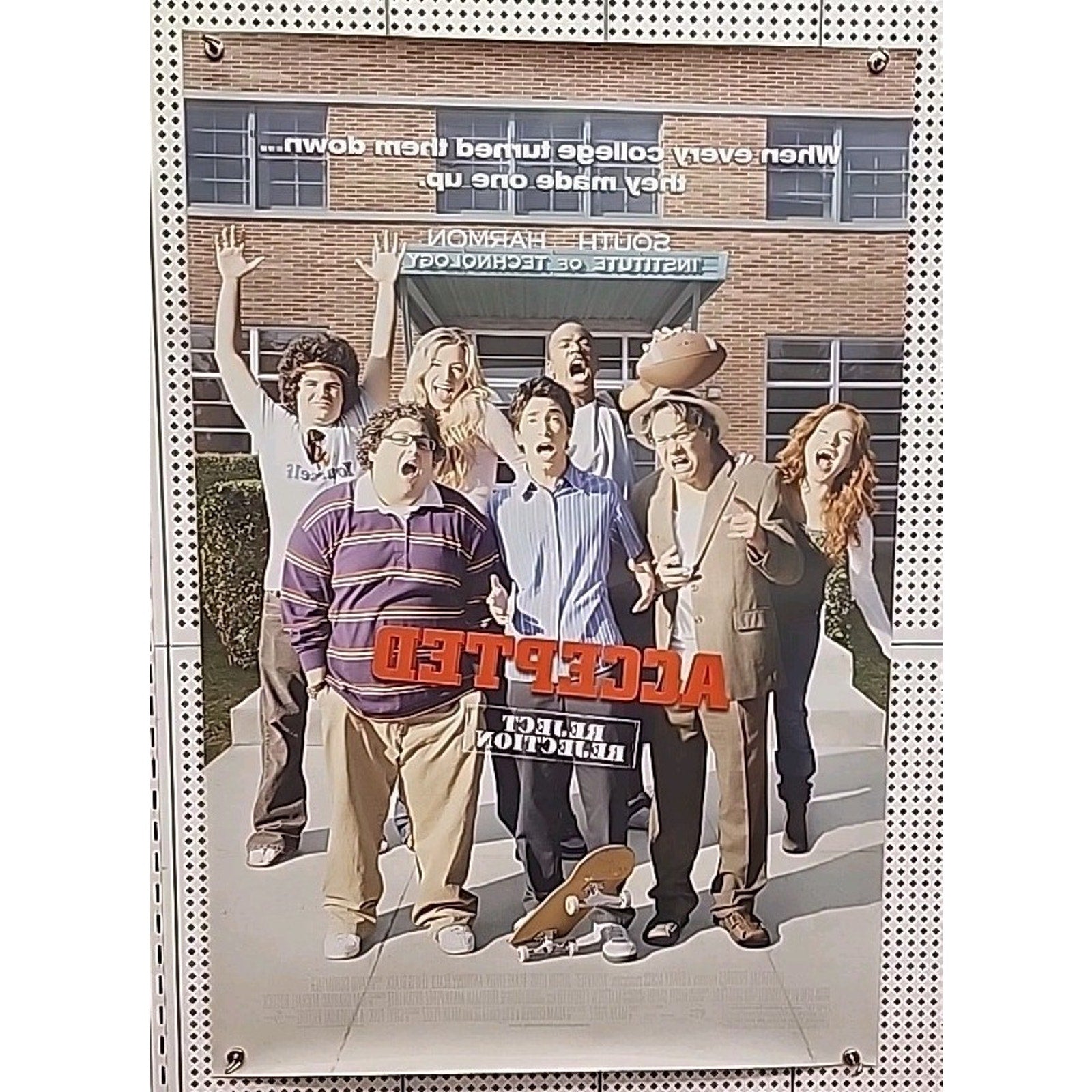 Accepted Original 27x40 D/S Movie Poster 2006