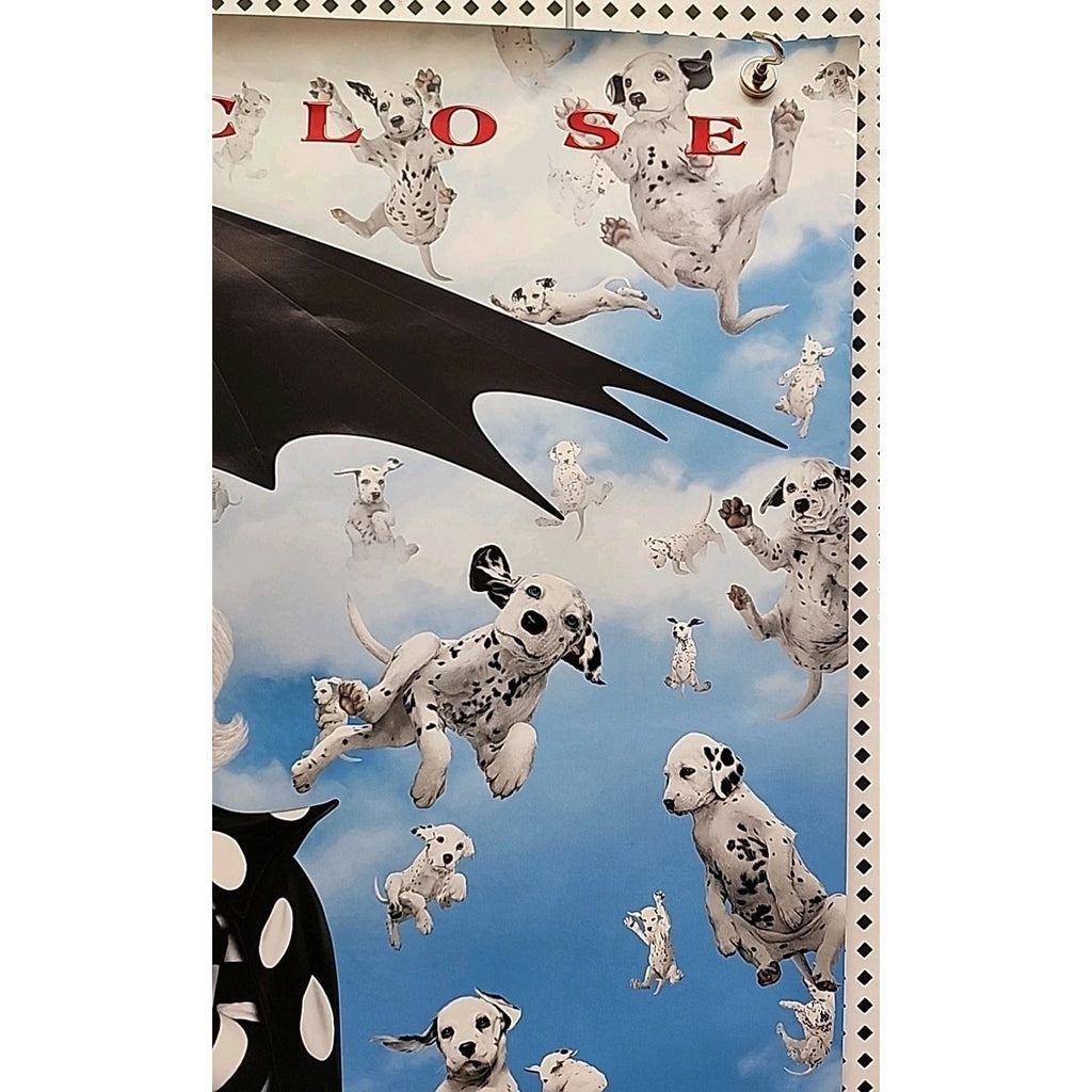 Disney 102 Dalmatians 40”x27” Double Sided Movie Poster