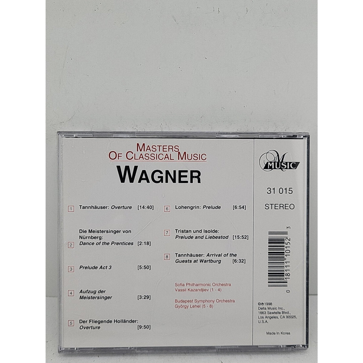 Tannhauser/Fliegende Hollander by R. Wagner (CD, 1998)