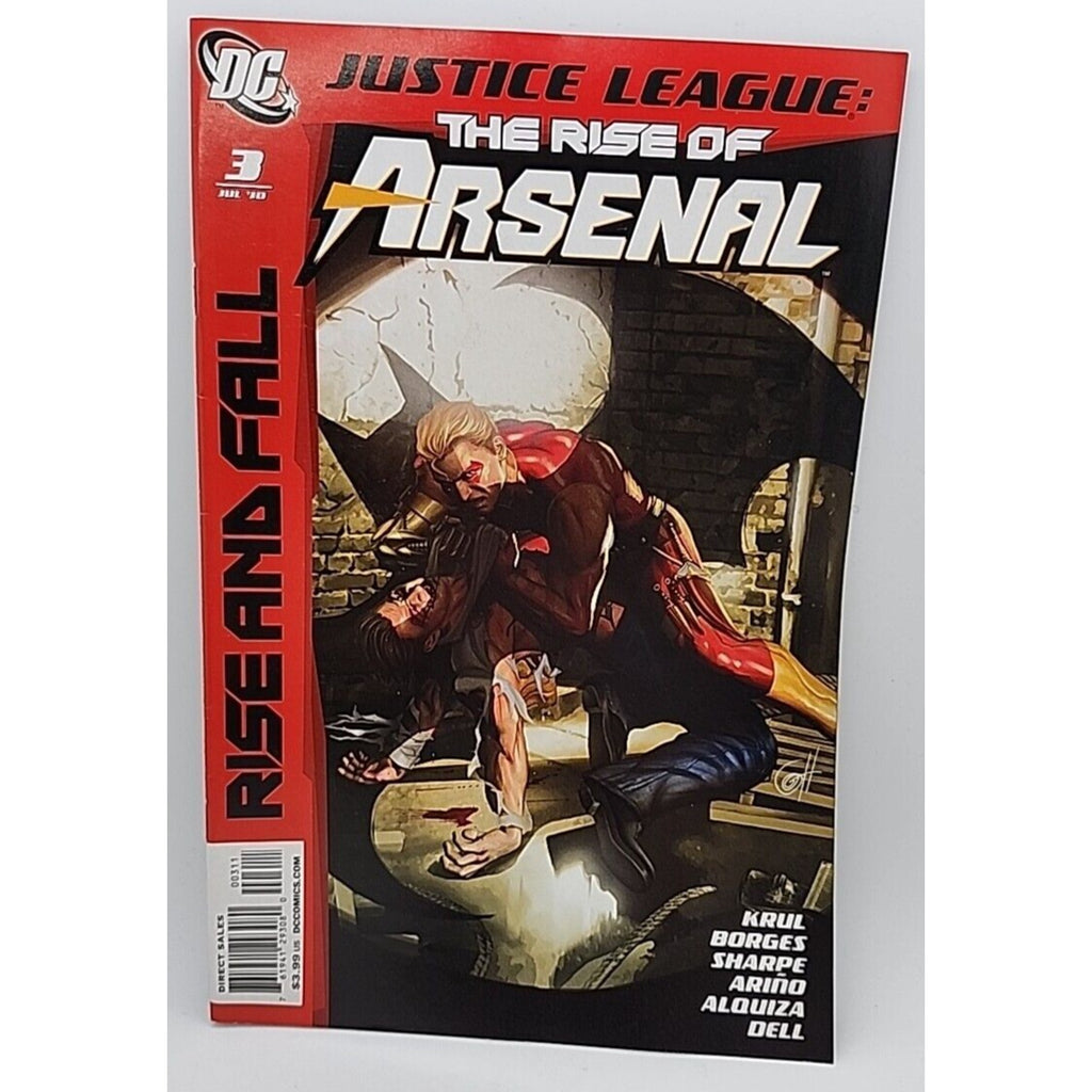 Justice League The Rise Of Arsenal #3 July 2010 DC Comics Comic Book