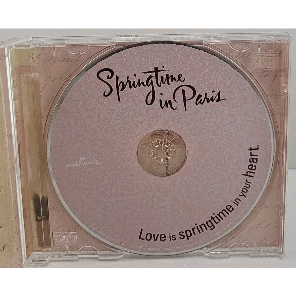 Springtime in Paris Music CD Hallmark