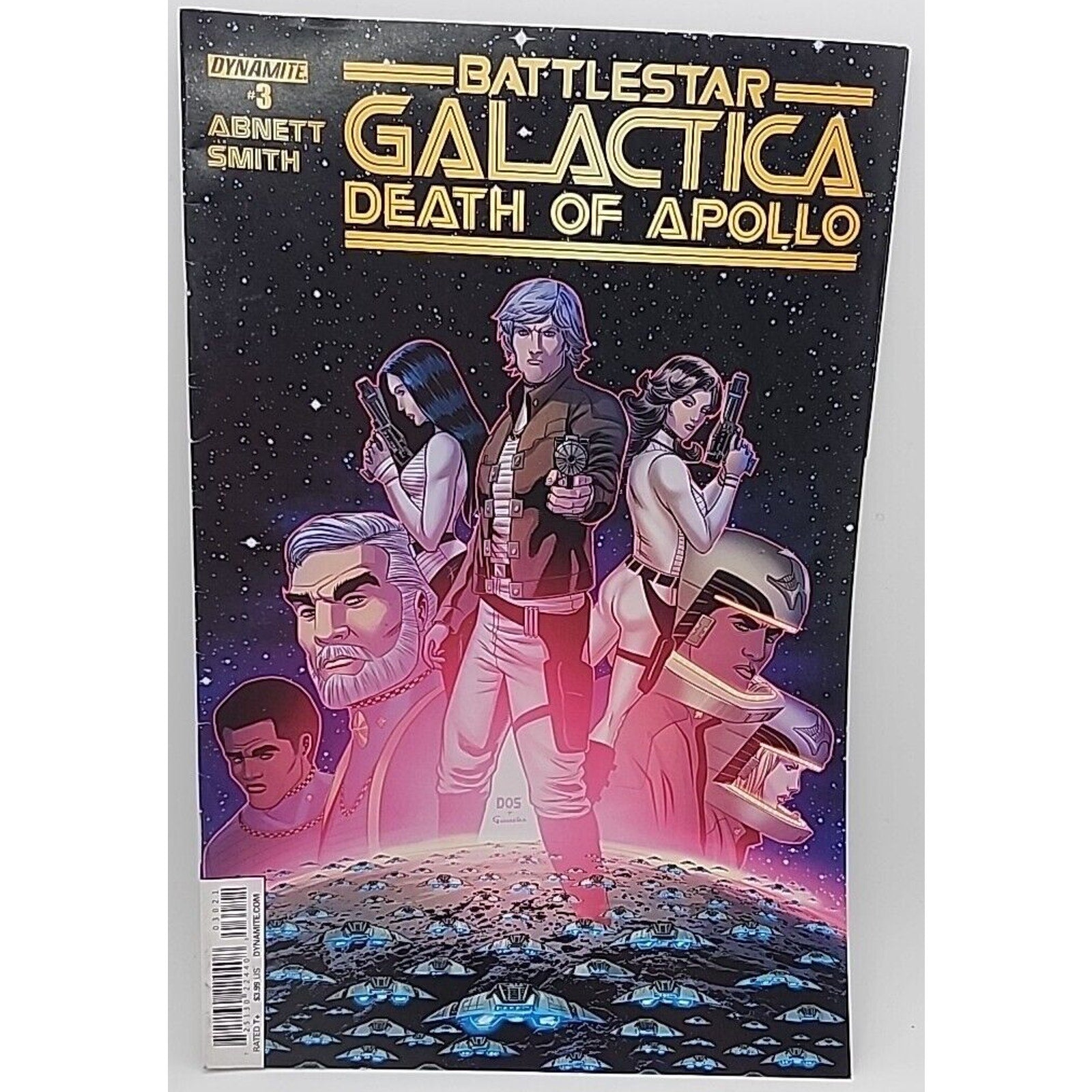 Dynamite Comics Battlestar Galactica # 3 Death Of Apollo