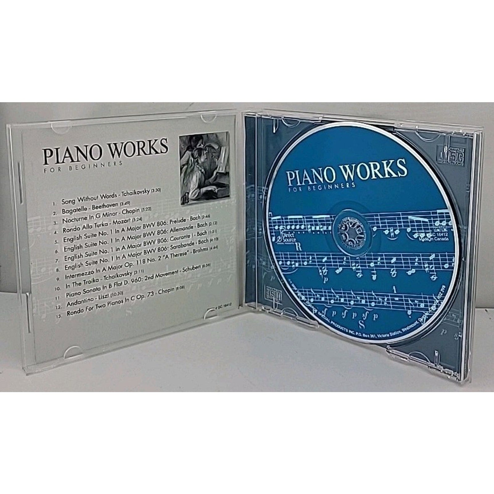 Piano Works For Beginners - St Cecelia Symphony Orchestra (CD)