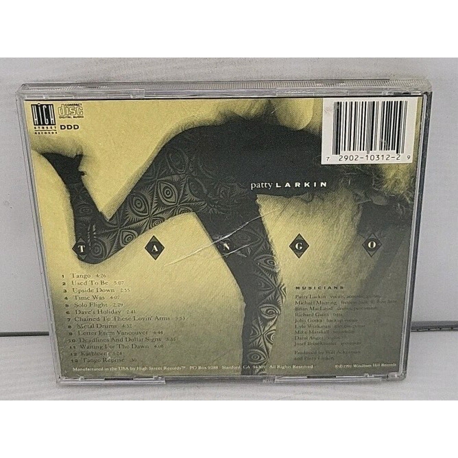 Tango by Patty Larkin (CD, Sep-1991, High Street)