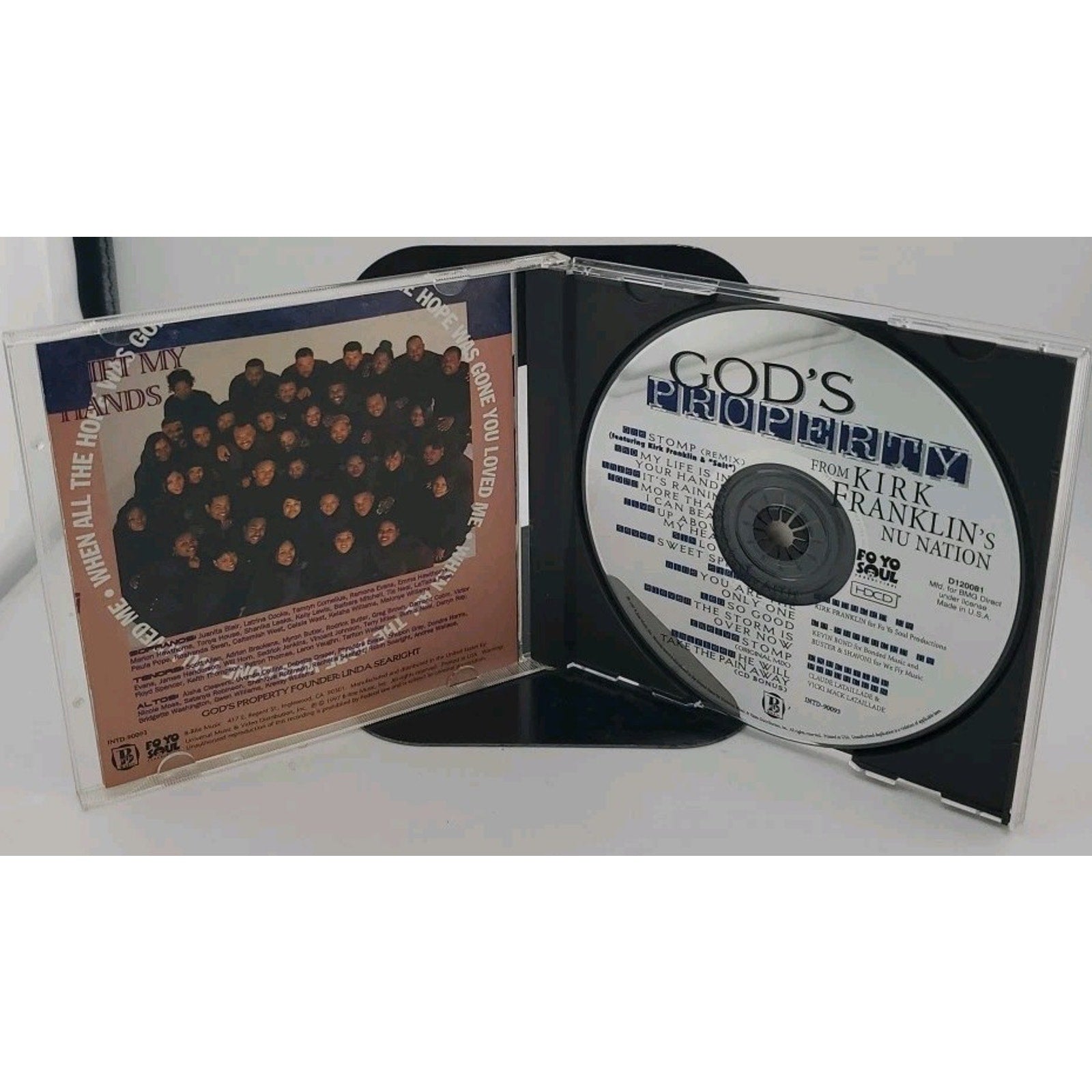 God's Property by Kirk Franklin (CD, May-1997, Zomba (USA))