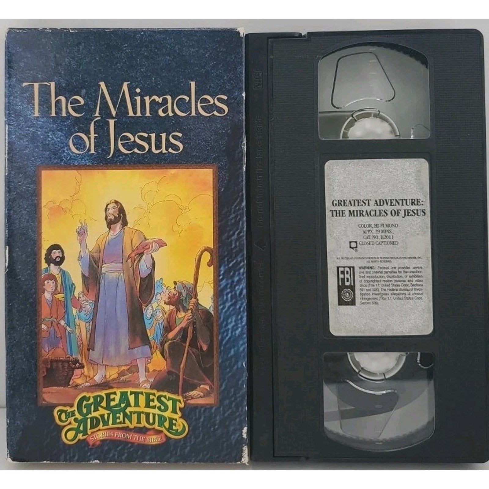 Greatest Adventure Stories From the Bible - The Miracles of Jesus (VHS, 1991)