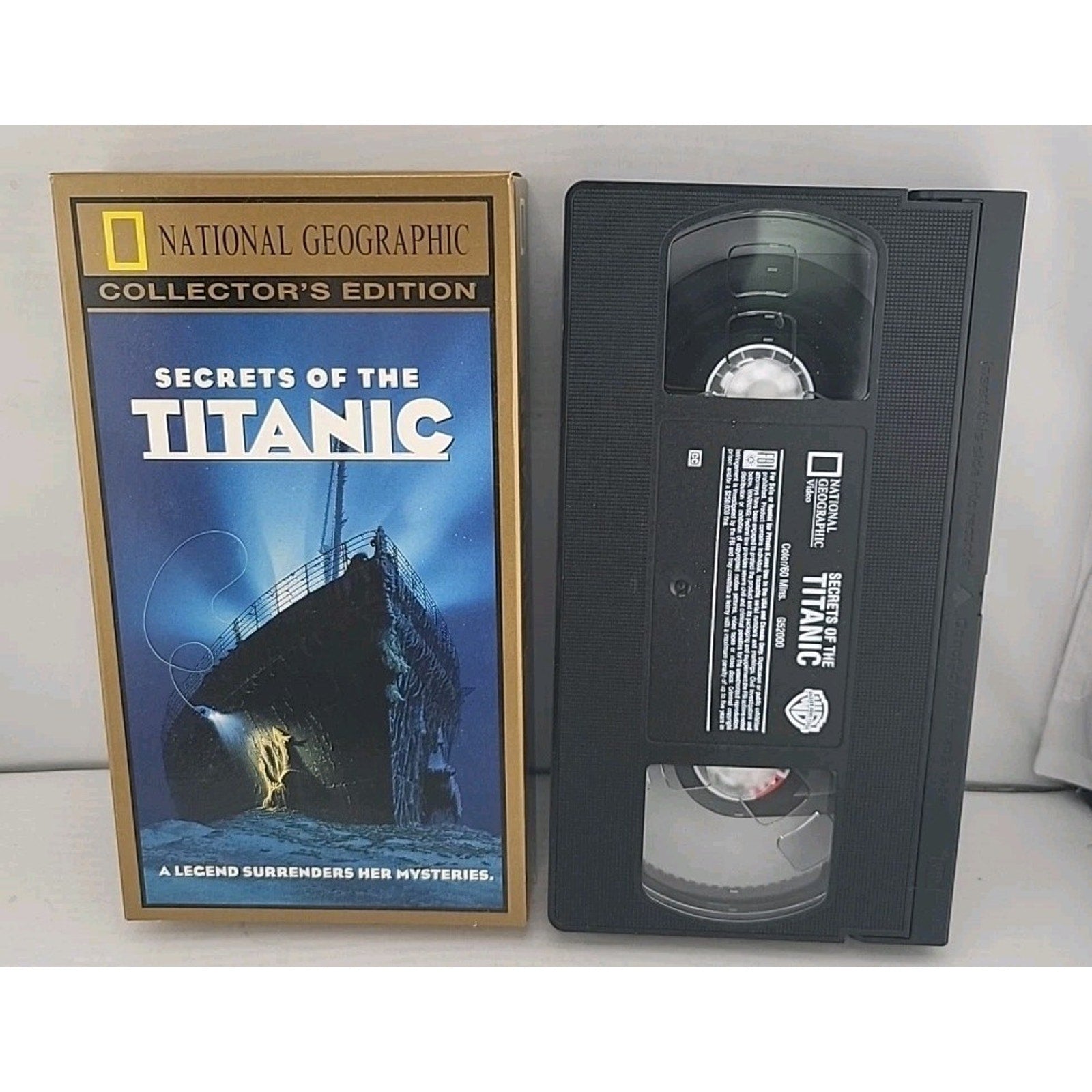 National Geographic Video - Secrets of the Titanic (VHS, 2000, National...