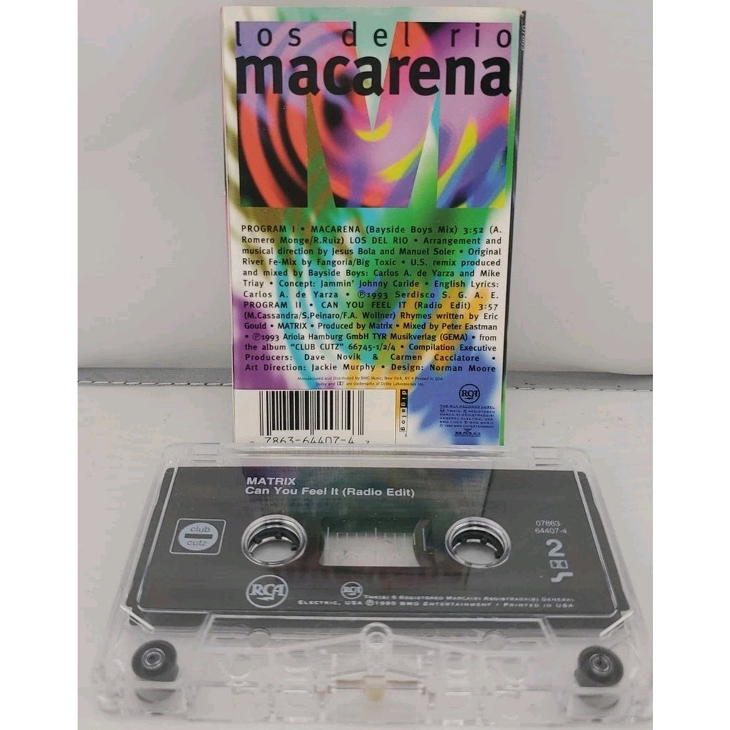 Macarena [Bayside Boys Mix] [CD] [Single] by Los del Rio (Cassette, Aug-1995)