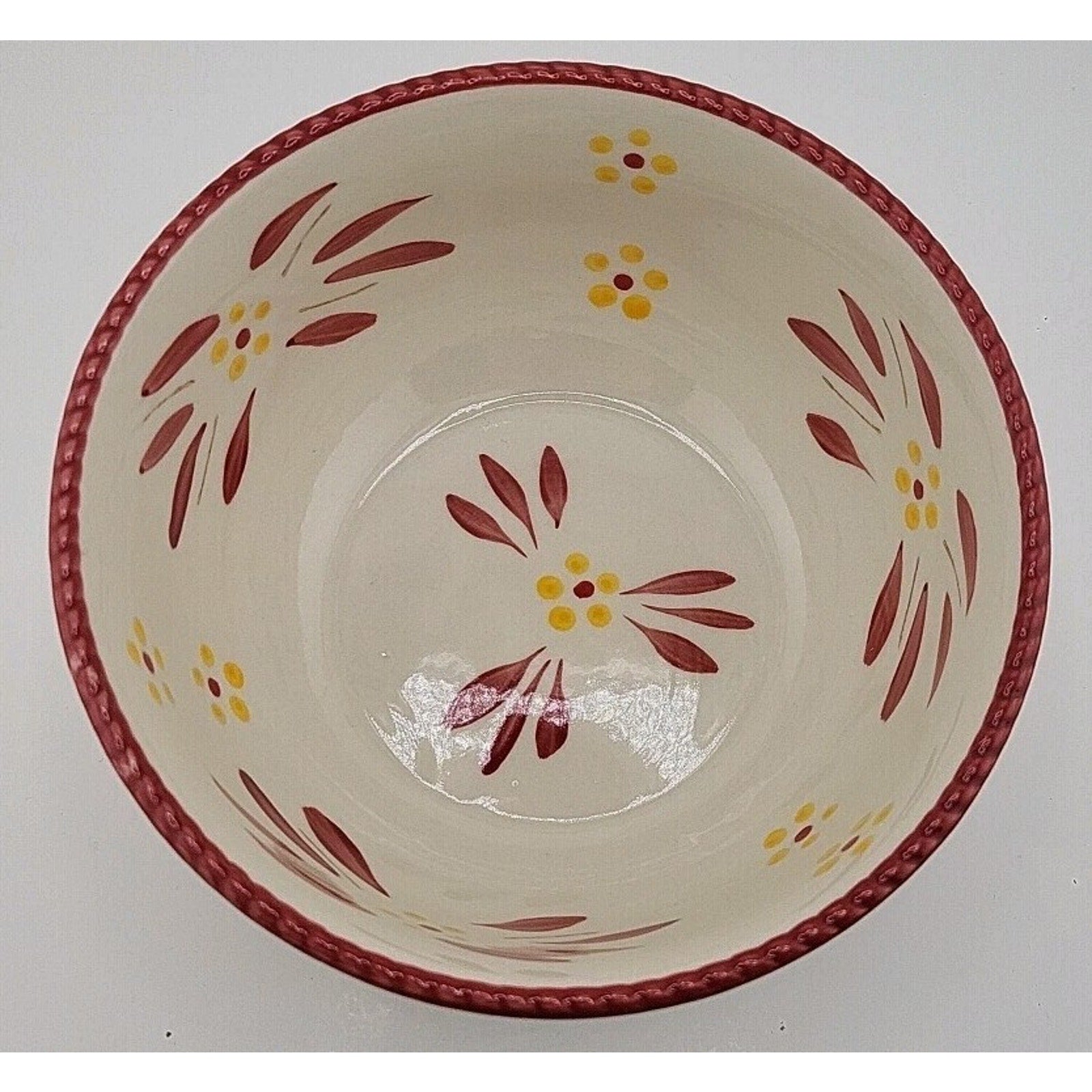 Temp-tations by Tara Old World Cranberry 18oz Bowls Set of 4