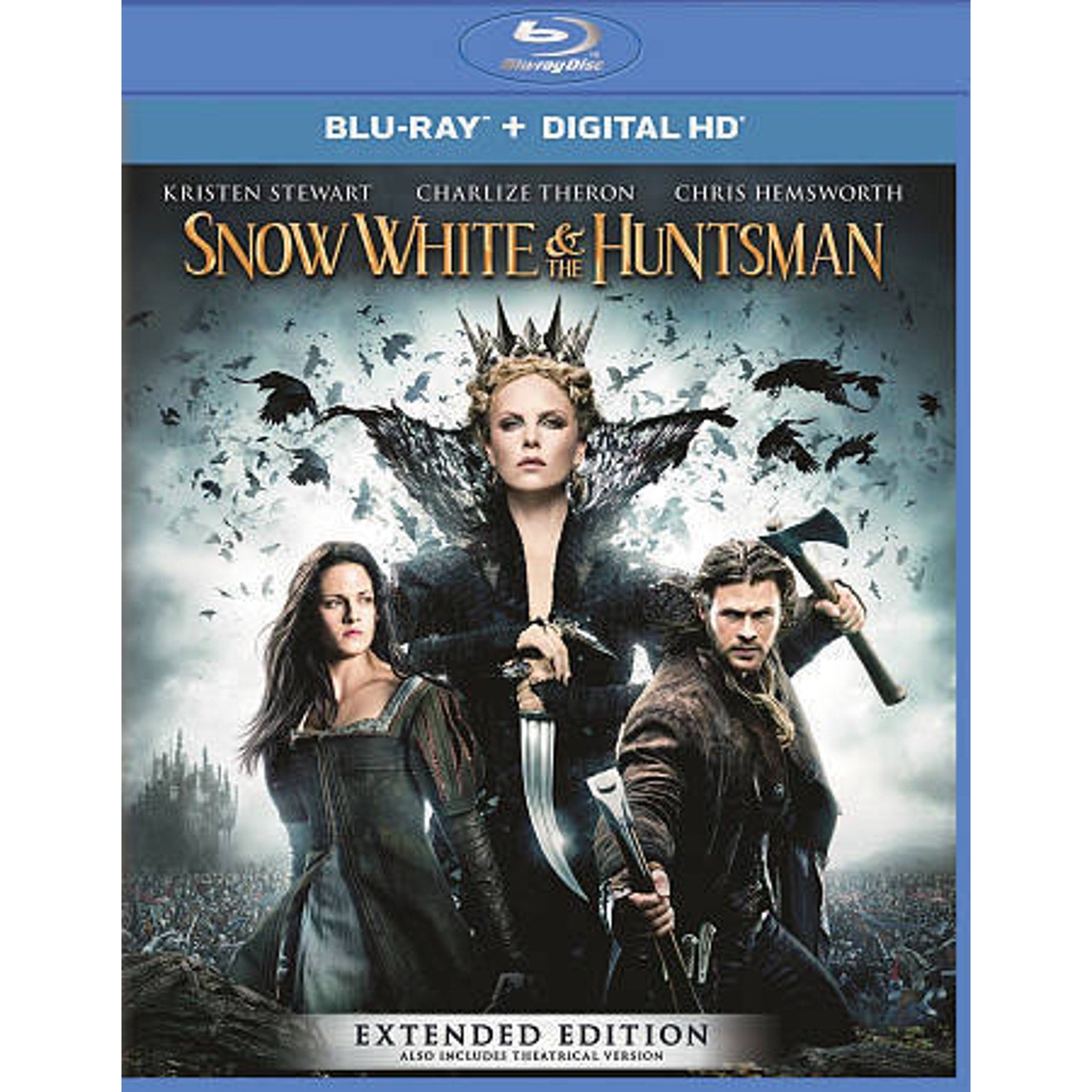 Snow White and the Huntsman (Blu-ray Disc, 2016, Includes Digital Copy UltraVio…