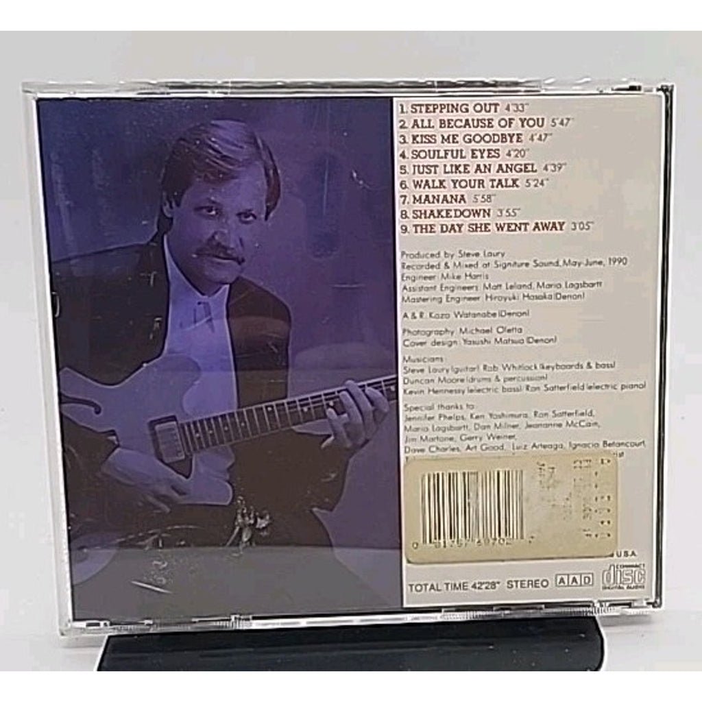Stepping Out by Steve Laury (CD, 2005, Denon Records)