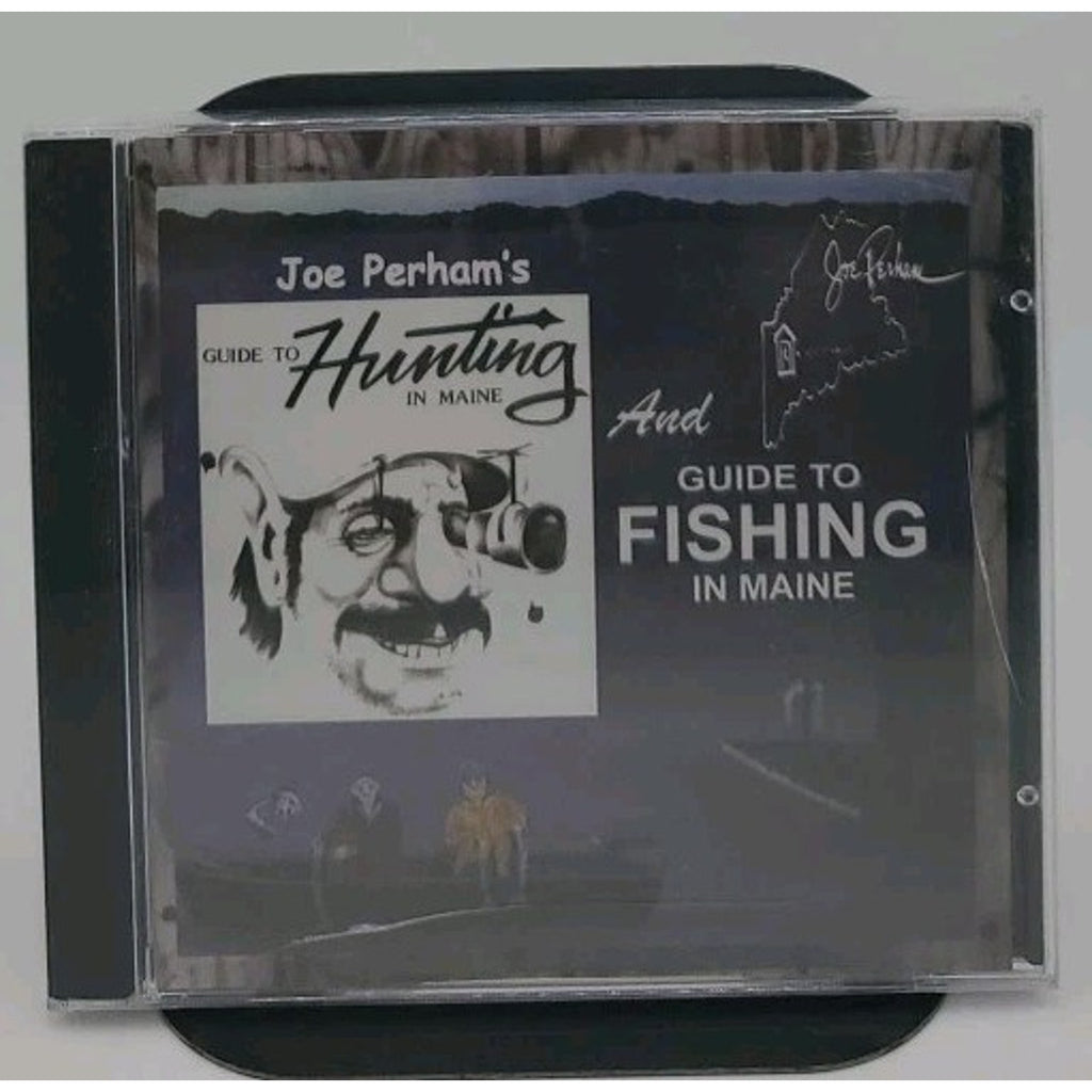 Joe Perham Guide to Hunting and Fishing in Maine (CD,2004) *Brand New*