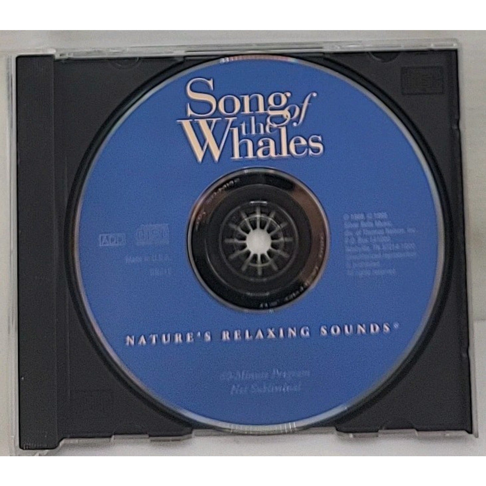 Song of the Whales - Audio CD By Various Artists