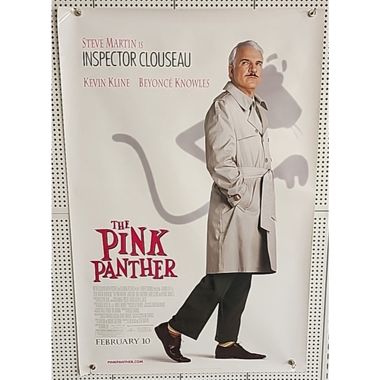 The Pink Panther Movie Poster Original Rolled DS 27x40 Steve Martin