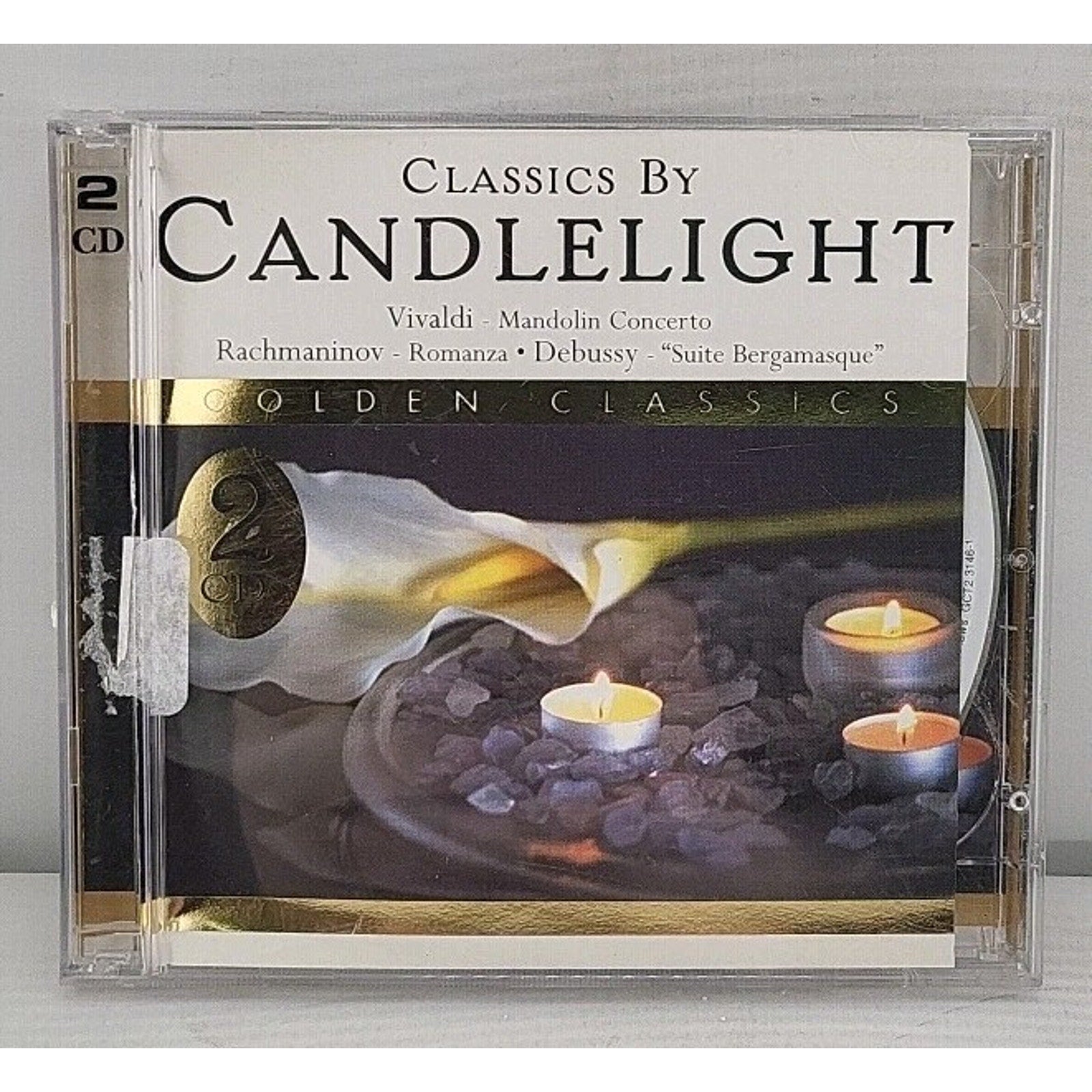 Classics by Candlelight by Vivaldi / Rachmanioff / Debussy (CD, 2004)