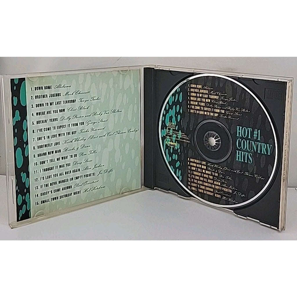 CD Various Hot #1 Country Hits Album Foundation Records 1992
