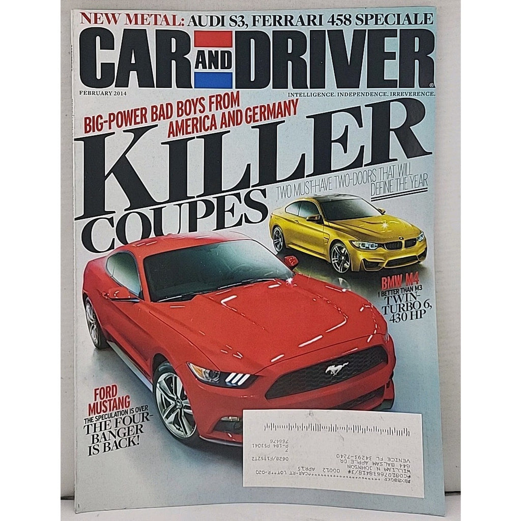 Car And Driver Magazine - February 2014 - Vol. 59 No. 8